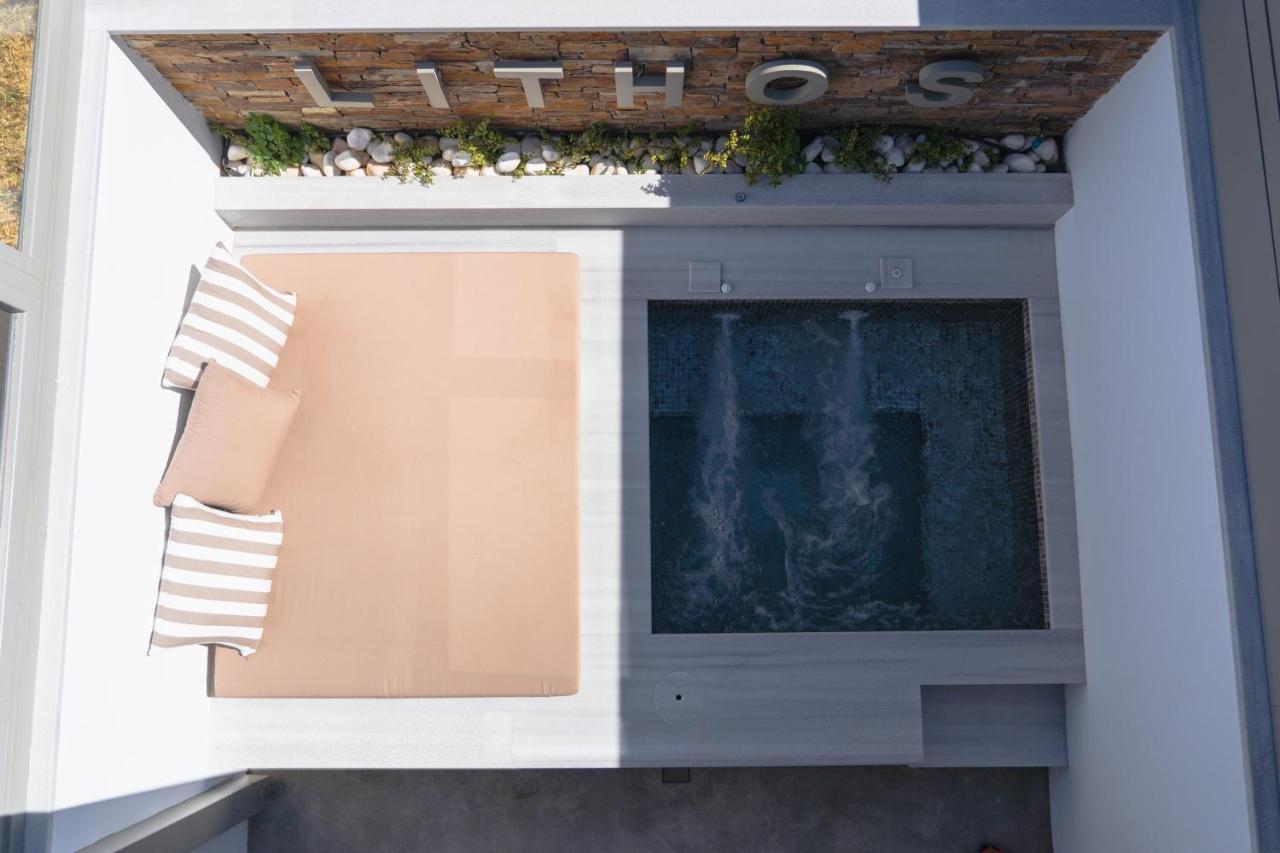 Lithos Luxury Suites Tínos Exteriör bild
