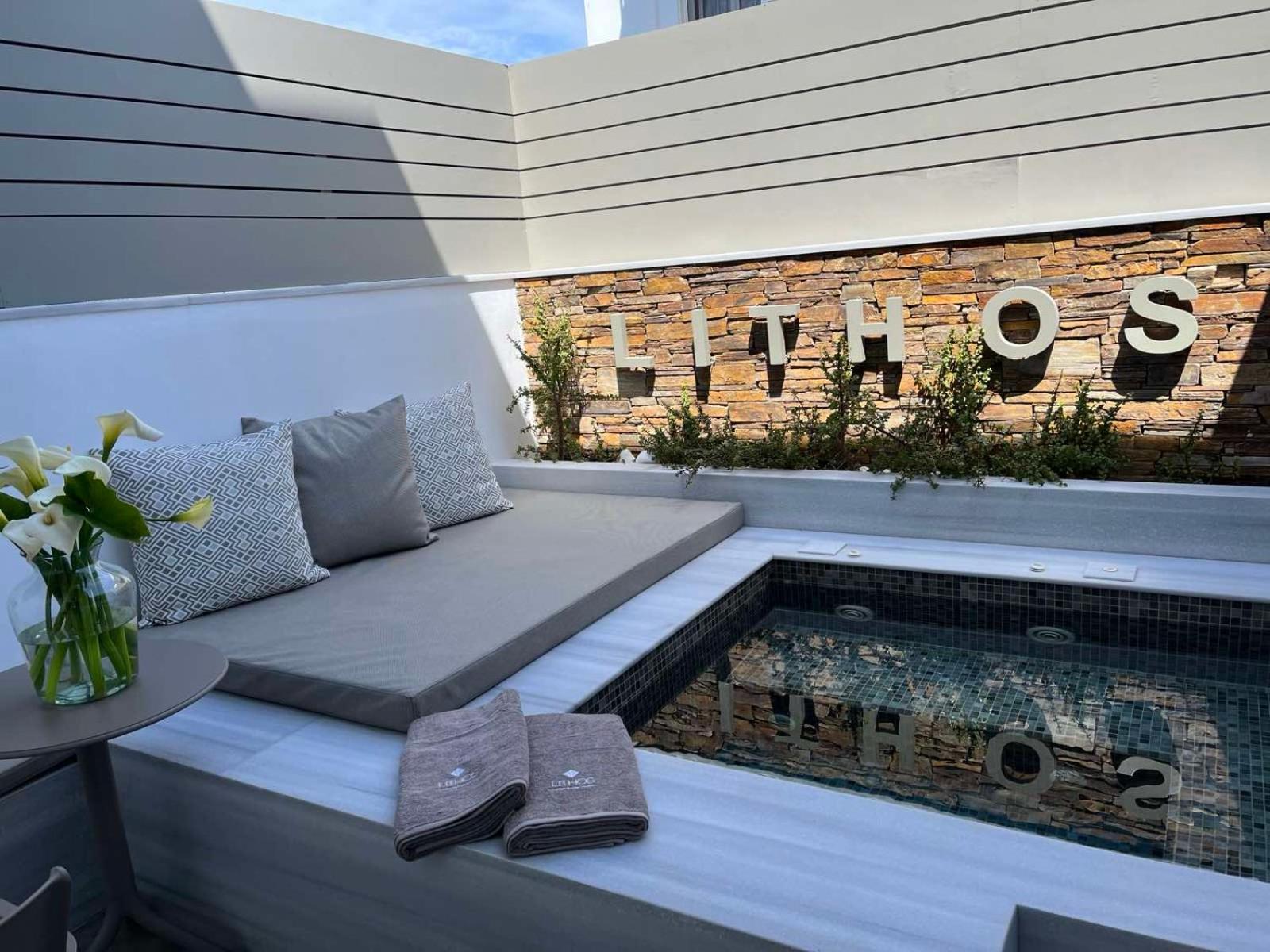 Lithos Luxury Suites Tínos Exteriör bild