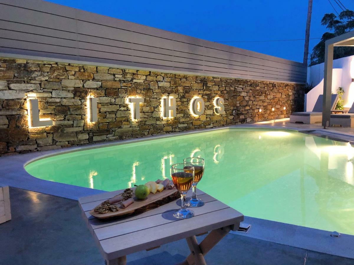 Lithos Luxury Suites Tínos Exteriör bild