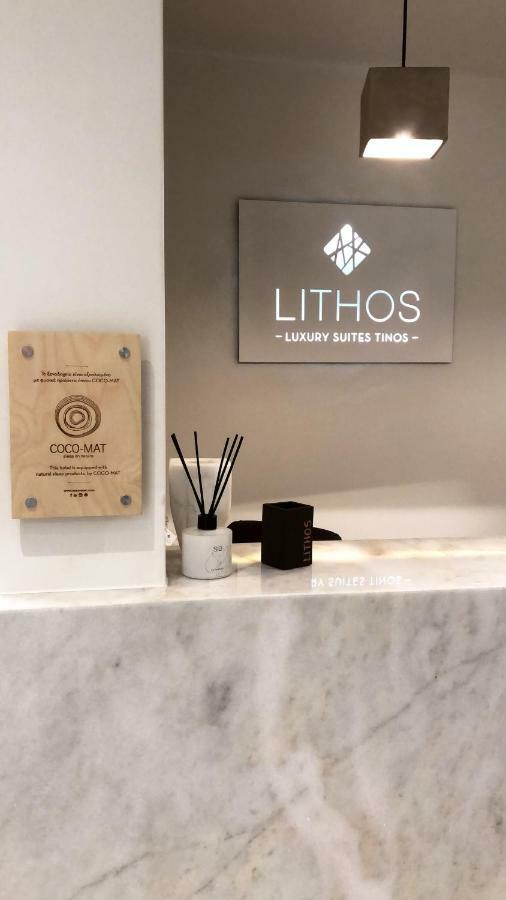 Lithos Luxury Suites Tínos Exteriör bild