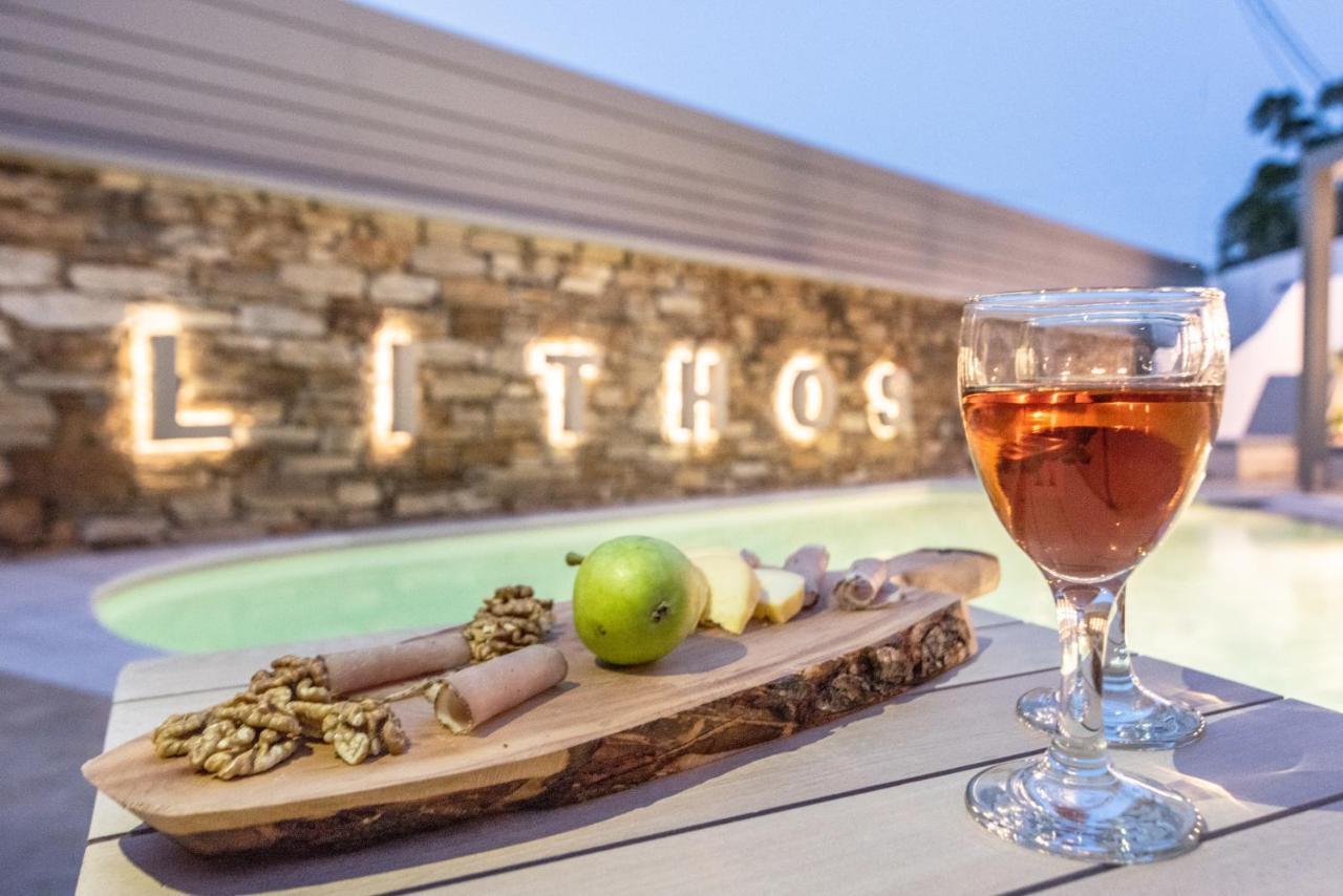 Lithos Luxury Suites Tínos Exteriör bild