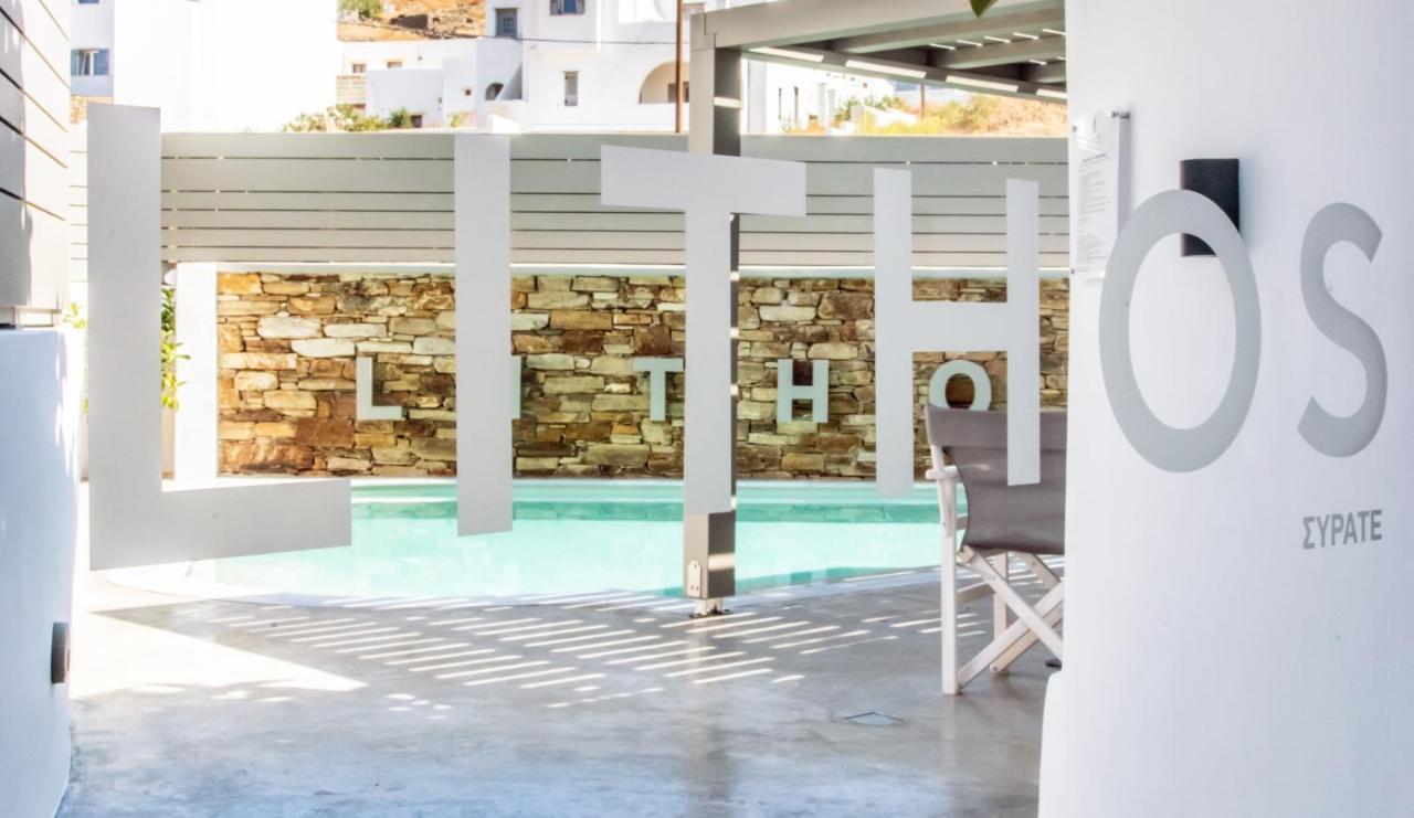 Lithos Luxury Suites Tínos Exteriör bild